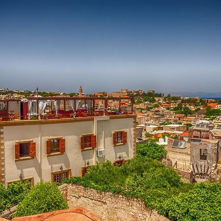 Minos Pension Rhodes City Buitenkant foto