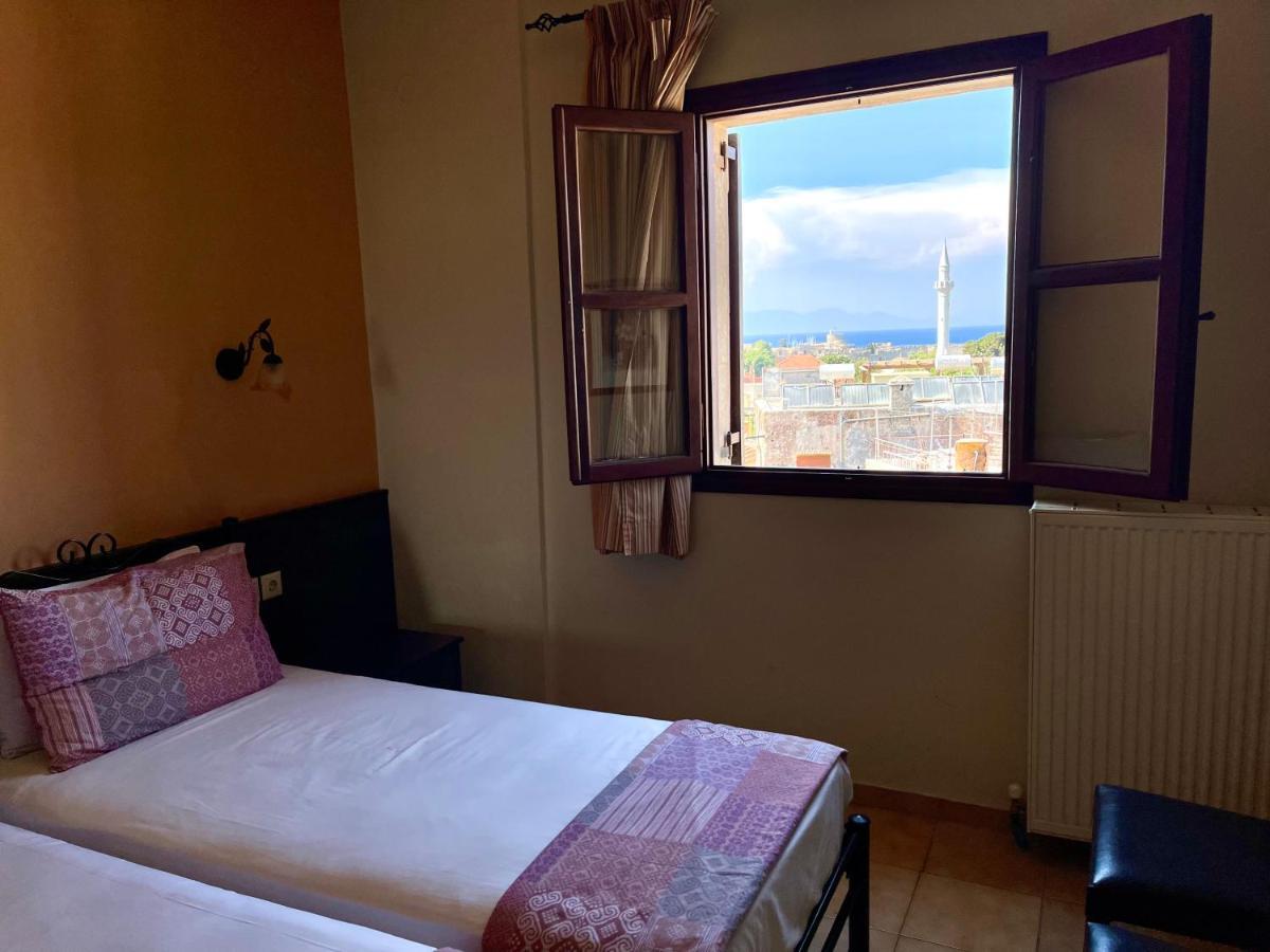 Minos Pension Rhodes City Buitenkant foto