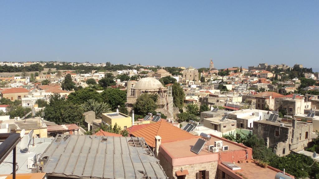Minos Pension Rhodes City Buitenkant foto