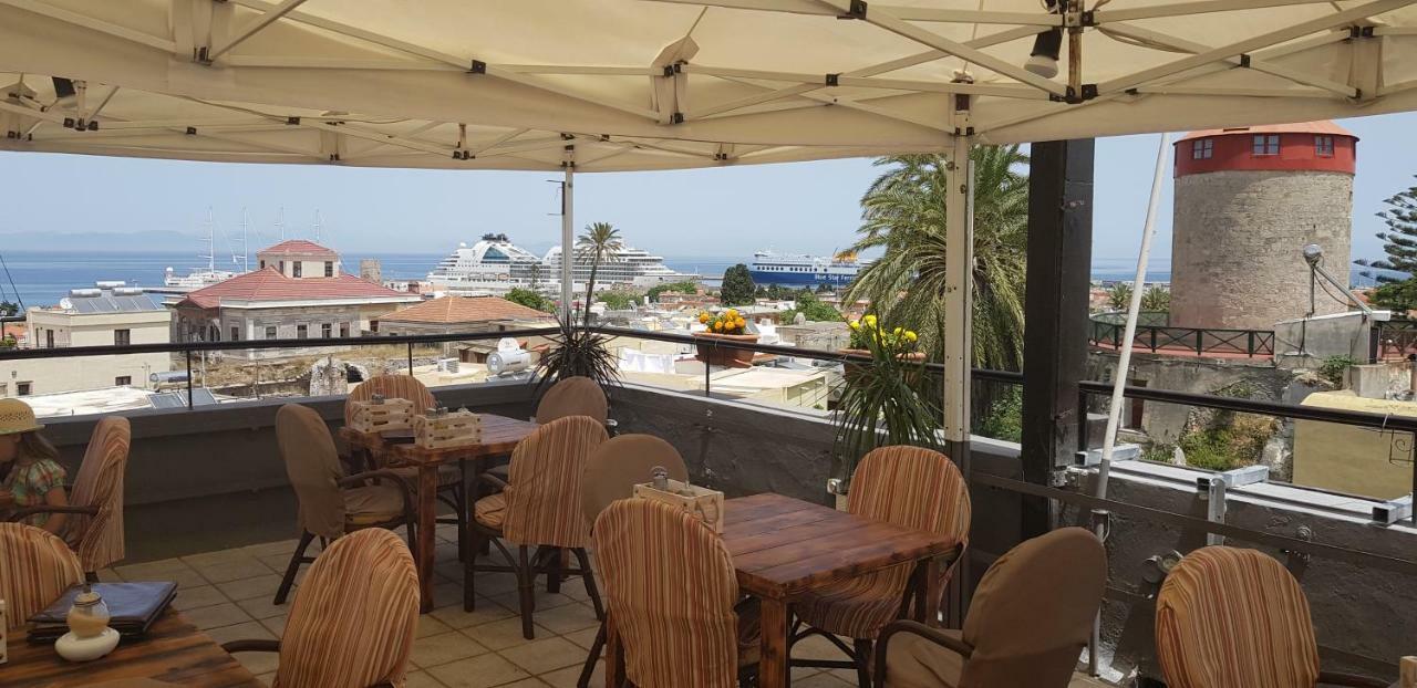 Minos Pension Rhodes City Buitenkant foto