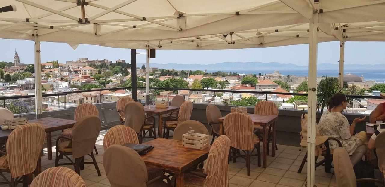 Minos Pension Rhodes City Buitenkant foto